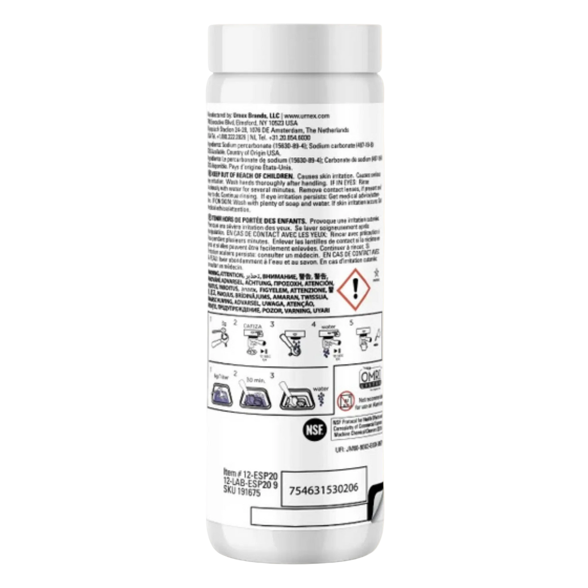 Pot de poudre nettoyante Cafiza 566 g pour machine à espresso – vue 2