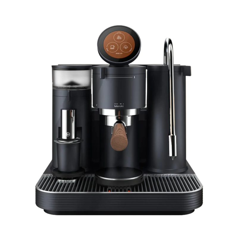 Meraki, machine à espresso double chaudière avec moulin intégré – vue 1