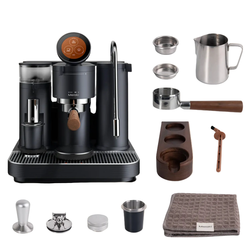 Meraki, machine à espresso double chaudière avec moulin intégré – vue 4