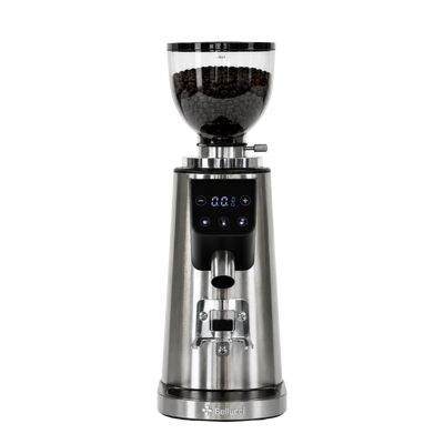 Bellucci Preciso Mini – Moulin à espresso meules plates 64 mm