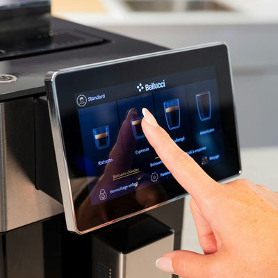 Bellucci Bistro Casa, machine à espresso automatique blanche – vue 4