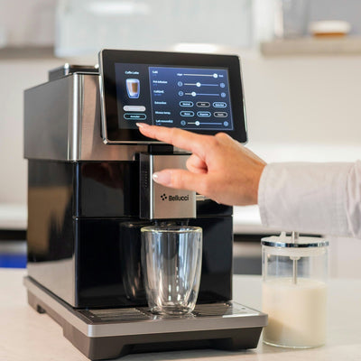 Bellucci Bistro Casa, machine à espresso automatique blanche – vue 5