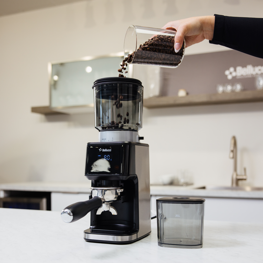 Moulin à café Bellucci Casa blanc – vue 4