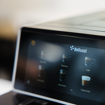 Bellucci Latte Touch, machine à espresso automatique noire – vue 6